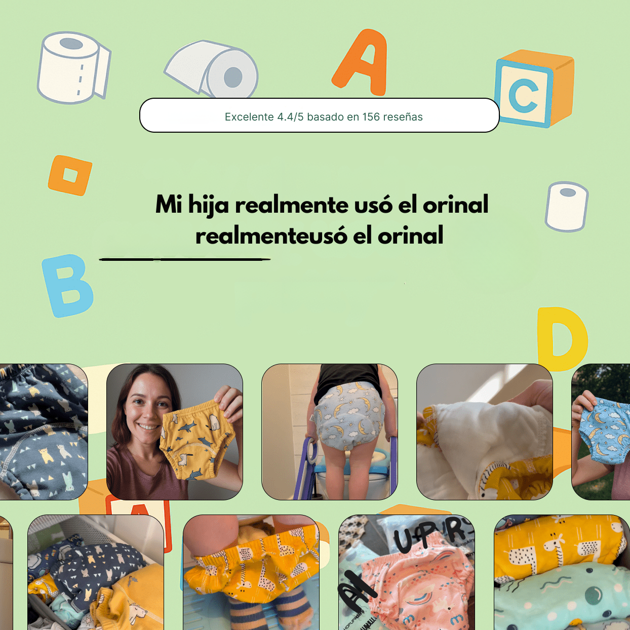DormiSeguro™ – Ropa Interior de Entrenamiento Infantil Reutilizable