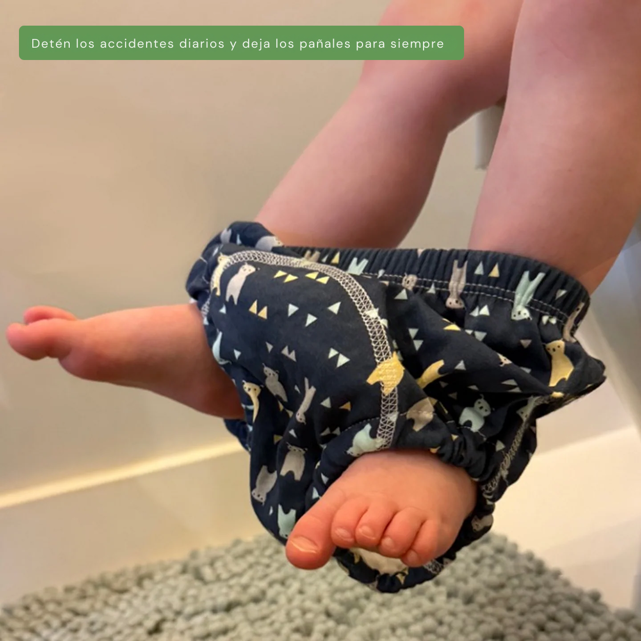DormiSeguro™ – Ropa Interior de Entrenamiento Infantil Reutilizable
